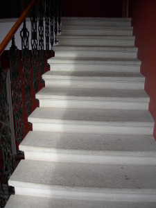 Renovace schodiste J.Uhra, Brno